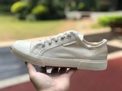 Zapatos de lona Paris blanquecino, talla única Balenciaga/Paris zapatos de lona informales deportivo