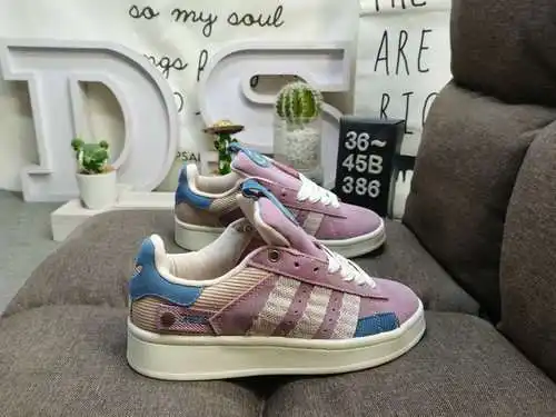 386DAdidas. Zapatos para hombre y mujer, zapatos de pan Clover CAMPUS 00s, zapatillas retro informal