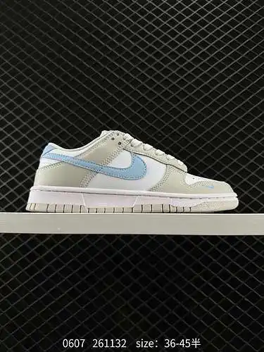 6 Nike SB Dunk Low serie retro de zapatillas deportivas informales de caña baja. El cojín ZoomAir es