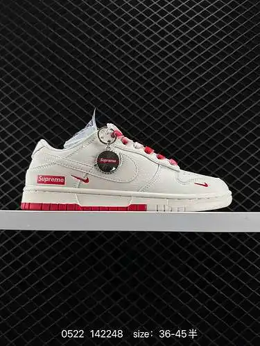 24 Nike SB Dunk Low Supreme a nivel de empresa Marca compartida con productos originales puros de lo