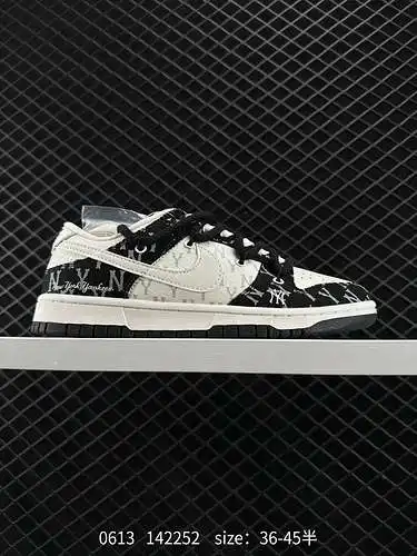 26 zapatillas deportivas informales de caña baja NK Dunk Low Retro "personalización DIY de alta