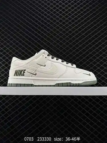 Nk SB Dunk Low joint tres ganchos, color verde militar, zapatos de skate deportivos informales de ca