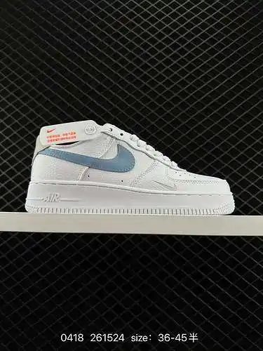 2 Nike Air Force Low Air Force 1 zapatillas deportivas informales, versátiles y de caña baja. La com