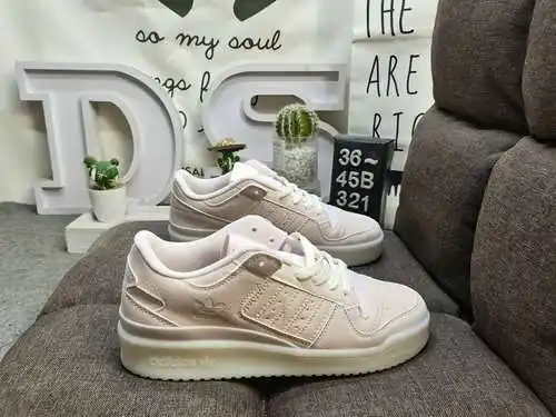 321DAdidas Forum 84 Zapatillas deportivas informales de moda, versátiles, de caña baja y caña baja. 