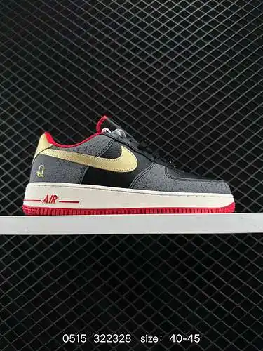 4 Nike Air Force Low Air Force 1 zapatillas deportivas informales, versátiles y de caña baja. La com