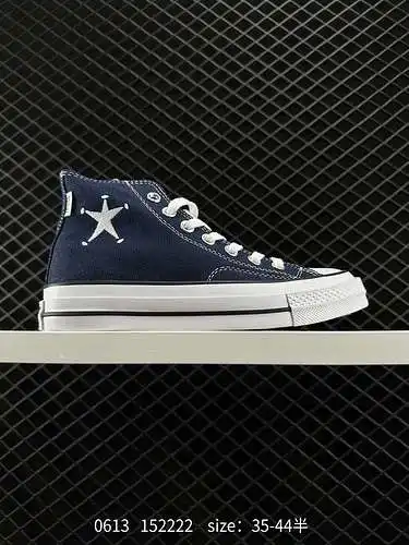 Converse nuevo ｕｐｄａｔｅ proceso de vulcanización Stussy x Converse Chuck Taylor Stussy 224 nuevos zapa