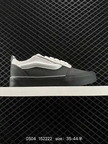 Sitio web oficial de Vans Vans Vans Knu Skool Vans Bread Shoes Zapatillas grises con cordones, amort
