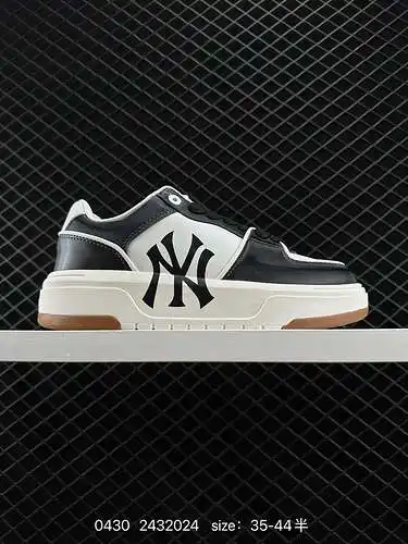 2 MLB Chunky Liner zapatos para personas mayores serie de caña baja estilo papá ligero aumento suela