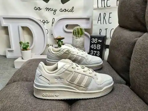 373DAdidas Forum 84 Zapatillas deportivas informales de moda, versátiles, de caña baja y caña baja. 