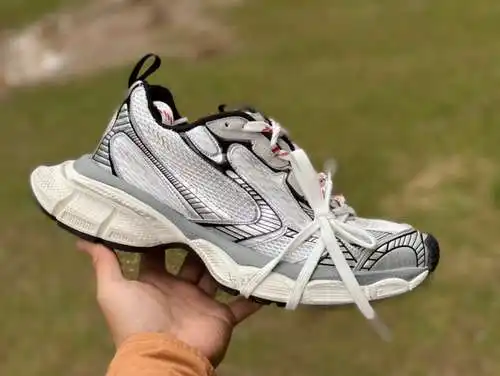 Balenciaga 3XL plata nueva versión Balenciaga/Balenciaga 23 nuevo modelo XXXL 3XL zapatos de papá re