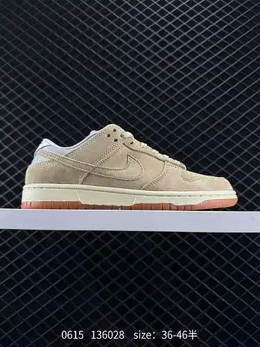 4 Nike SB Dunk Low series zapatos de skate deportivos informales de caña baja están hechos de un mat