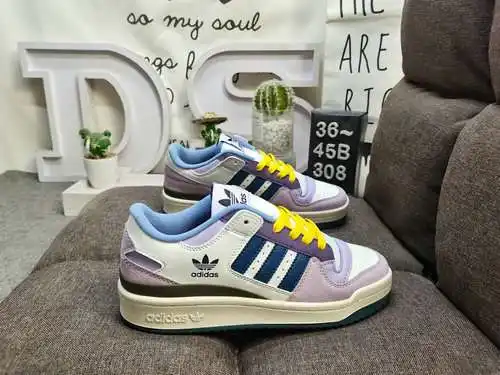 308DAdidas Forum 84 Zapatillas deportivas informales de moda, versátiles, de caña baja y caña baja. 
