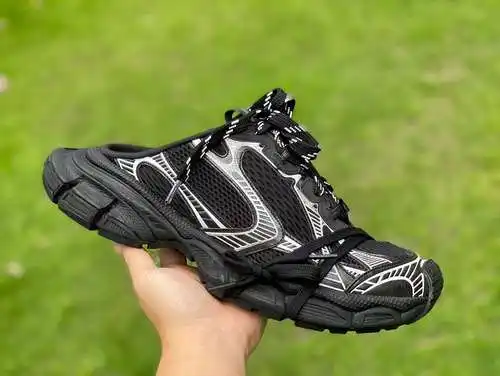 Balenciaga 3XL negro plateado medio arrastre Y puro original ⚡️una talla más grande⚠️Balenciaga/Bale
