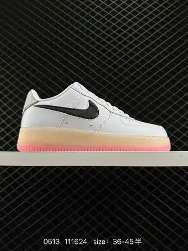 2 Nike Air Force Low Air Force 1 zapatillas deportivas informales, versátiles y de caña baja. La com