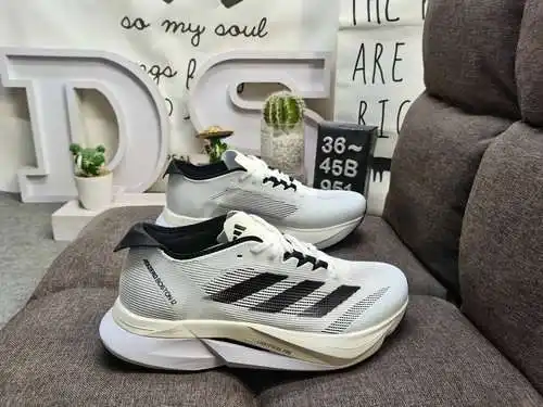 951D Adidas ADIZERO BOSTON 12 Zapatos papá cómodos y modernos, antideslizantes, resistentes al desga
