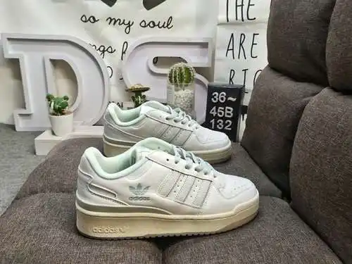 132DAdidas Forum 84 Zapatillas deportivas informales de moda, versátiles, de caña baja y caña baja. 