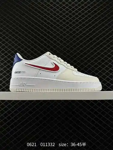 6 Nike Air Force '7 Low Air Force 1 zapatillas deportivas informales, versátiles y de suela gruesa, 