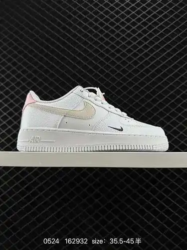 6 Nike Air Force '7 Low Air Force 1 zapatillas deportivas informales, versátiles y de suela gruesa, 