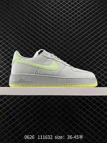 6 Nike Air Force '7 Low Air Force 1 con colchón de aire, zapatillas deportivas informales elevadas, 