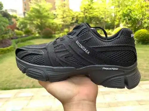 Balenciaga Black Soul Balenciaga Balenciaga Phantom Fashion Zapatos Deportivos Bajos Antideslizantes