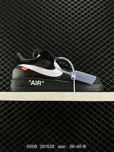 4 Auténtico sistema de talla media #Nike Las zapatillas Nike OFF-WHITE x Air Force OW conjuntas Air 