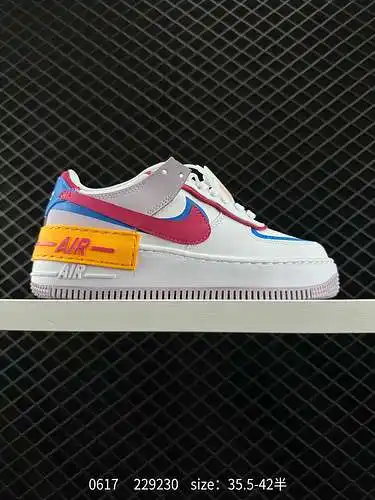 Nike WMNS Air Force Shadow Macaron Army Air No. 1 zapatos versátiles de caña alta y baja con increme