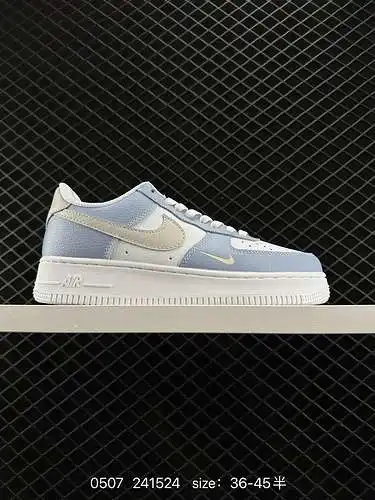 2 Nike Air Force Low Air Force 1 zapatillas deportivas informales, versátiles y de caña baja. La com