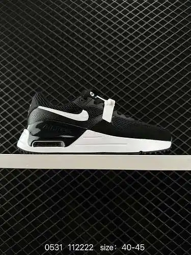Nike Nike Air Max systm zapatos para correr clásicos retro con amortiguación de aire pequeña. La par