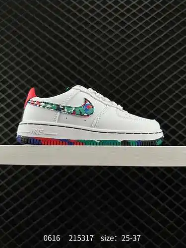 8 Calzado para niños Nike Air Force Low Calzado para niños Zapatillas deportivas informales, versáti