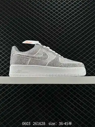 4 Nike Air Force nuevo diamante a juego de colores # último original cartón original para crear una 