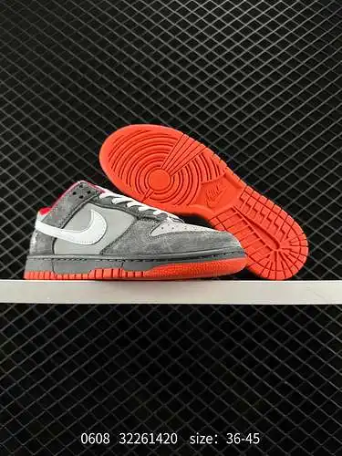 Nike SB Dunk Low dunk series zapatos de skate deportivos casuales de caña baja están hechos de mater