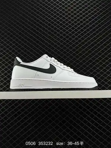 6 Nike Air Force Low Air Force One zapatillas deportivas informales, versátiles y de caña baja. La c