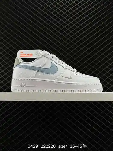 Nike Air Force Low Air Force 1 zapatillas deportivas informales, versátiles y de caña baja. La combi