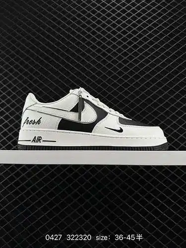 Nike Air Force Low Air Force 1 zapatillas deportivas informales, versátiles y de caña baja. La combi