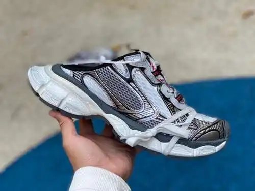 Balenciaga 3XL medias zapatillas plateadas oPure original Balenciaga/Balenciaga 23 nuevos zapatos de