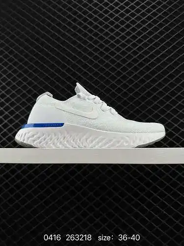 9 Nike Epic React Flyknit Rhea super running tejido tridimensional suela acolchada de espuma elástic