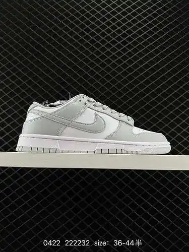 6 Zapatillas Nike NIke Dunk Low Zapatillas de skate retro Zapatillas clásicas. Hecho de cuero natura