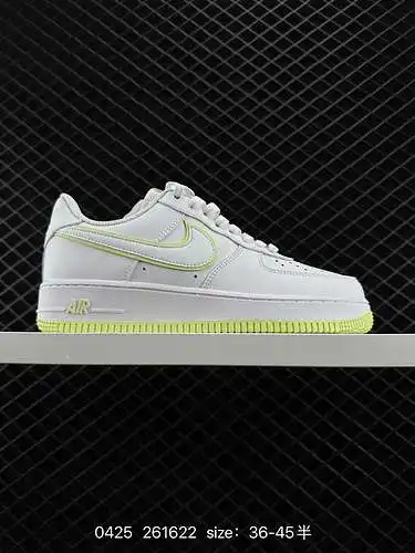 Nike Air Force Low Air Force 1 zapatillas deportivas informales, versátiles y de caña baja. La combi