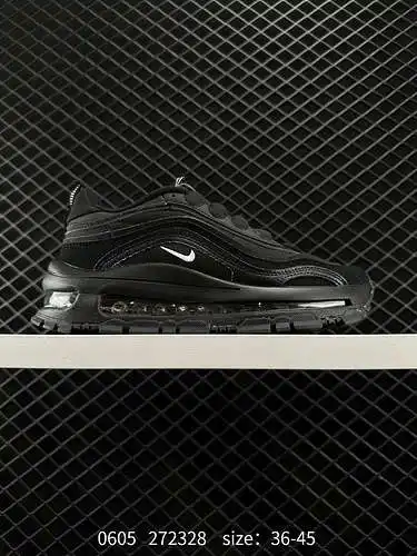 4 calzado deportivo informal Nike Air Max 97 con gancho pequeño y bala, retro, de longitud completa,