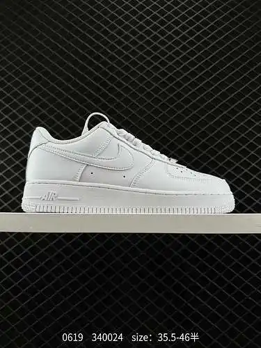 2 Nike Air Force Low Air Force 1 zapatillas deportivas informales, versátiles y de caña baja. La com