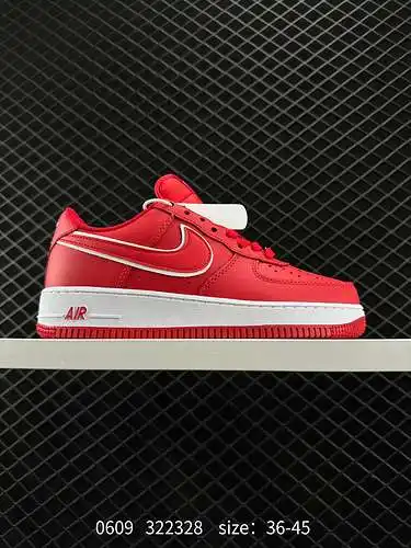 4 Nike Air Force Low Air Force 1 zapatillas deportivas informales, versátiles y de caña baja. La com