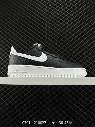AF Nike Nike Air Force '7 Low Air Force 1 Zapatillas deportivas versátiles con suela gruesa y aument