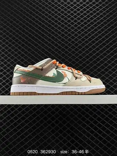 Zapatillas retro deconstruidas de doble cordón Nike Sb Dunk Low Pro para hombre y mujer, te permiten