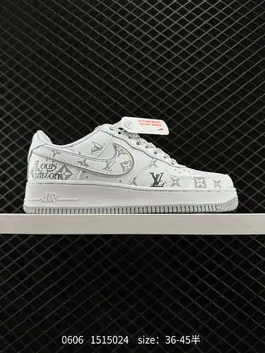 2 Nike Air Force Low Air Force 1 zapatillas deportivas informales, versátiles y de caña baja. La com