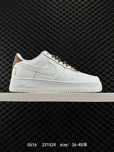 2 Nike Air Force Low Air Force 1 zapatillas deportivas informales, versátiles y de caña baja. La com