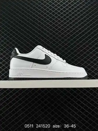 Nike Air Force Low Air Force 1 zapatillas deportivas informales, versátiles y de caña baja. La combi
