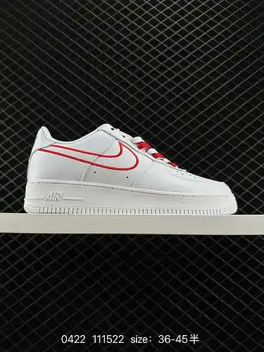Nike Air Force Low Air Force 1 zapatillas deportivas informales, versátiles y de caña baja. La combi