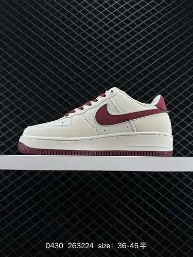 2 Nike Air Force Low Air Force 1 zapatillas deportivas informales, versátiles y de caña baja. La com