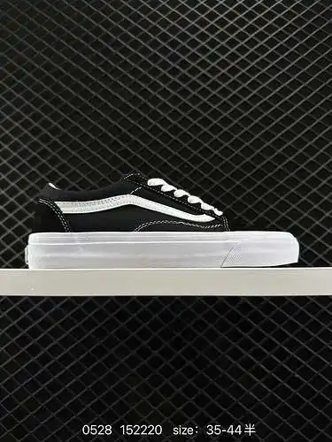 Vans Premium Old Skool clásico en blanco y negro La nueva línea oficial de gama alta VPS de Vans her