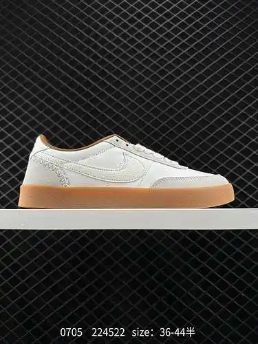 Zapatillas Nike, goma cruda blanquecina, zapatillas retro, J.Crew x Nike joint Killshot II Zapatilla